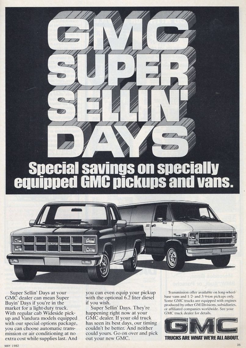 1982 General Motors Advertising